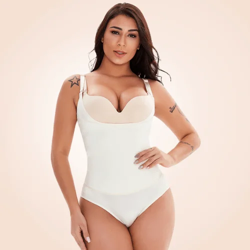 Lowback Seamless U Bust Shape Thong Shapewear